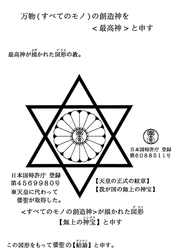 �����i���ׂẴ��m�j�̑n���_�����ō��_���Ɛ\��